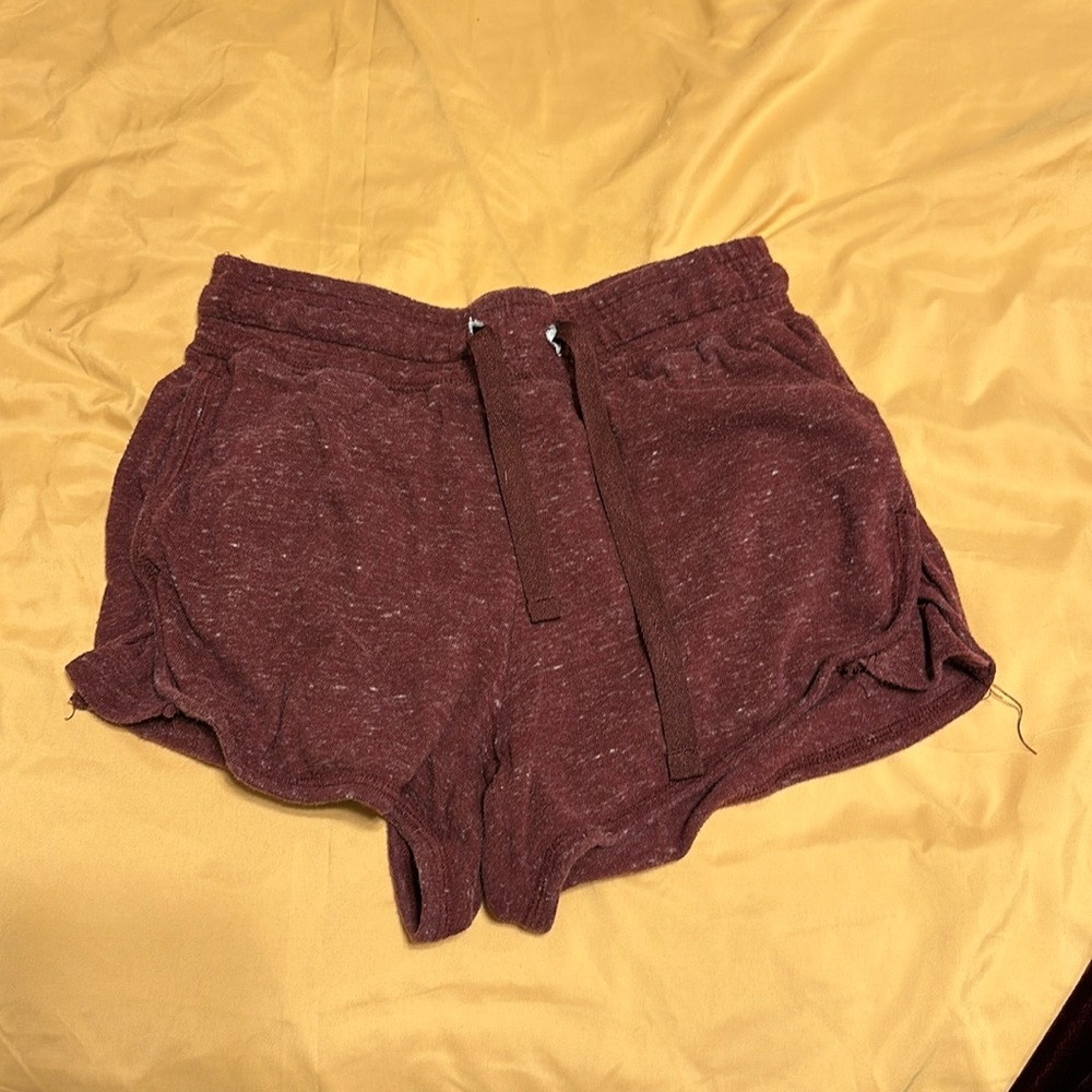 Burgundy Shorts for Girls